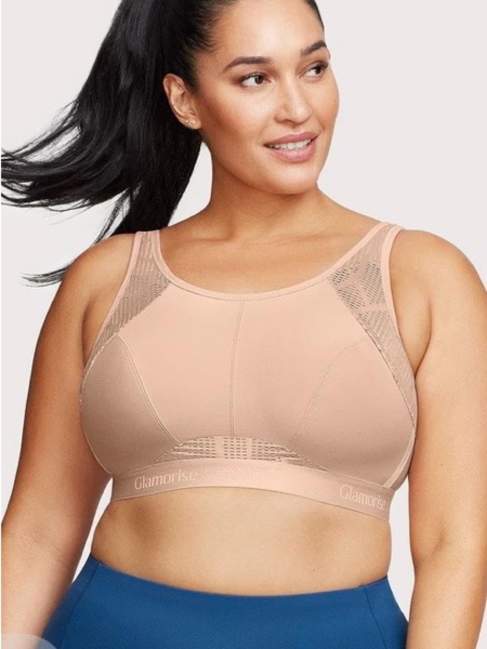 Glamorise High Impact Sport Bra, size 40C